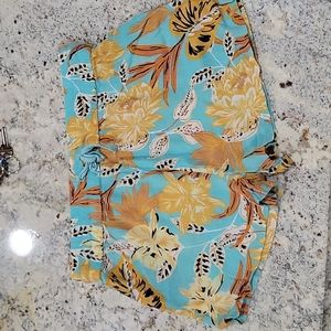 Woven Tropical Shorts